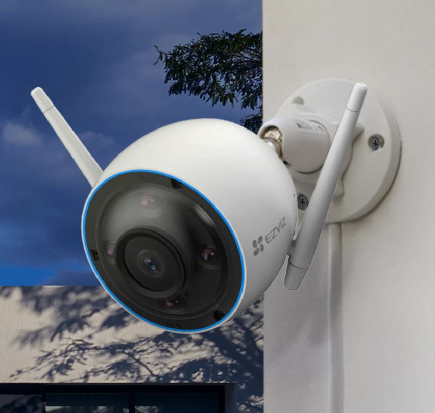 Miniatura: Cámara WiFi EZVIZ H3 3MP – Exterior Tipo Tubo
