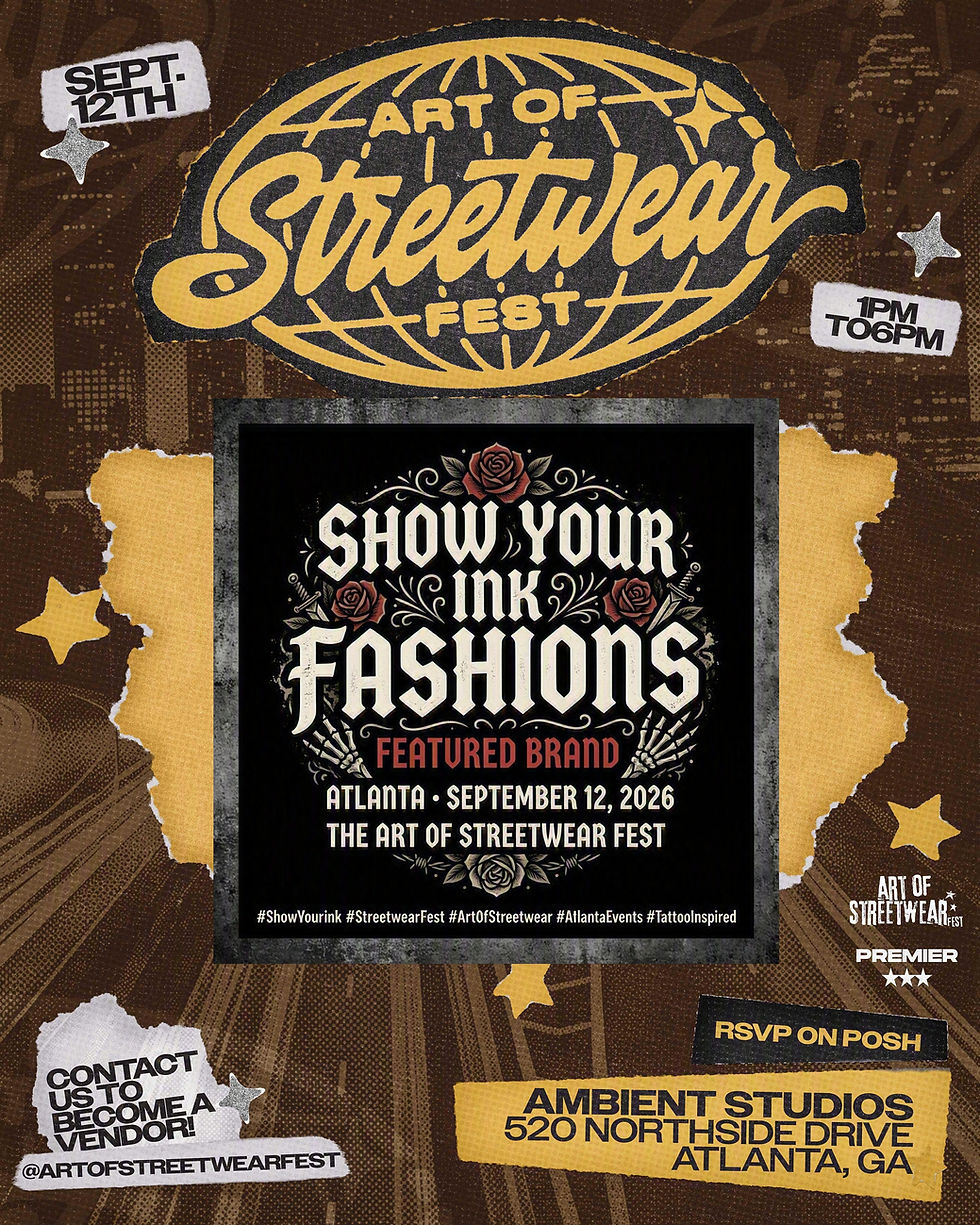 Live in Atlanta: Art of Streetwear Fest on Sept 12