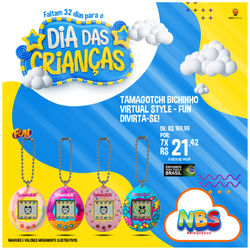 SOCIAL MEDIA - REAL BRINQUEDOS -PRODUTOS TAMAGOTCHI
