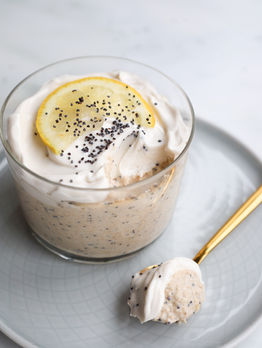 Lemon Poppyseed Overnight Oats