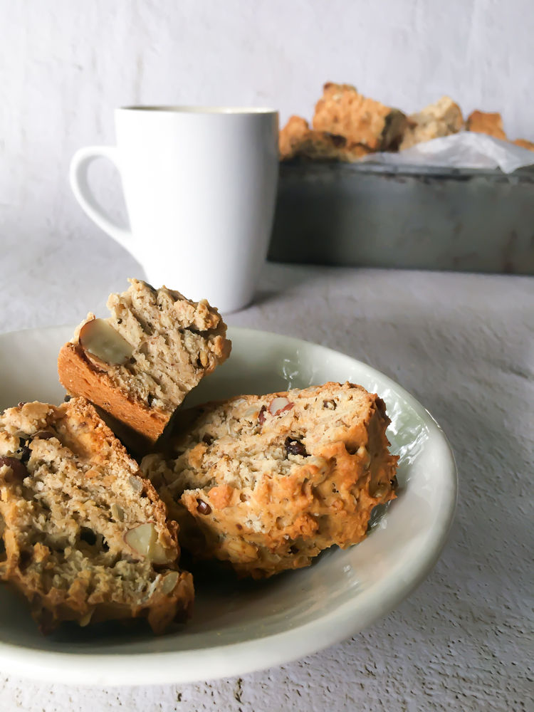 vegan almond rusks