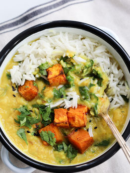 Sweet Potato Lentil Dahl