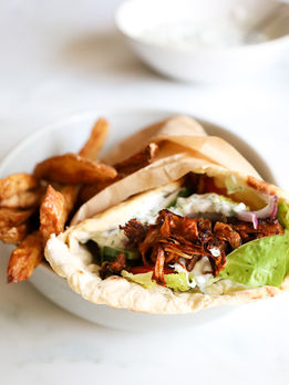 Jackfruit Gyros