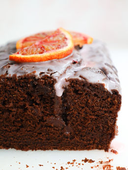 Chocolate & Orange Drizzle Cake