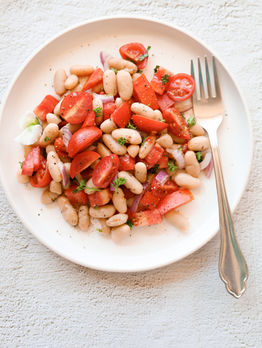 Tomato & Cannellini Bean Salad