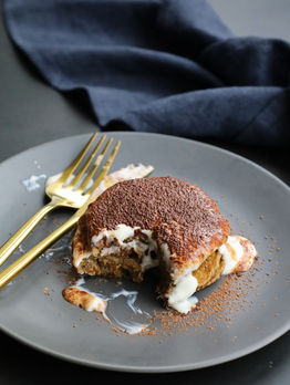 Vegan Tiramisu Pancakes
