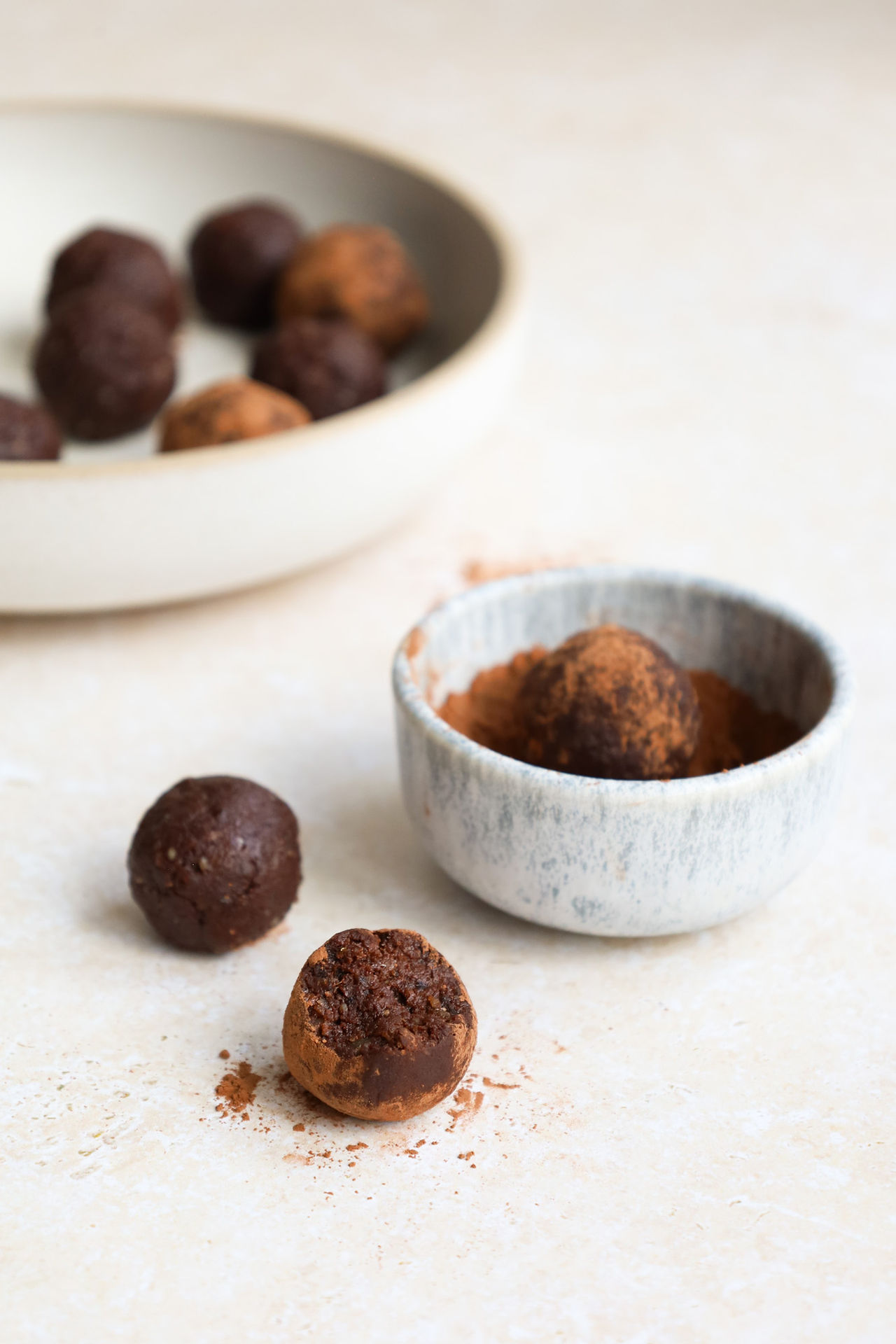 Raw Chocolate Brownie Bites