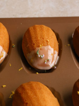 Vegan Lemon Madeleines