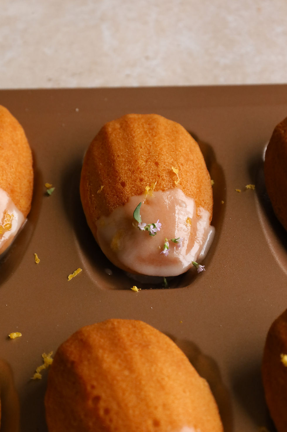 Vegan Lemon Madeleine Recipe