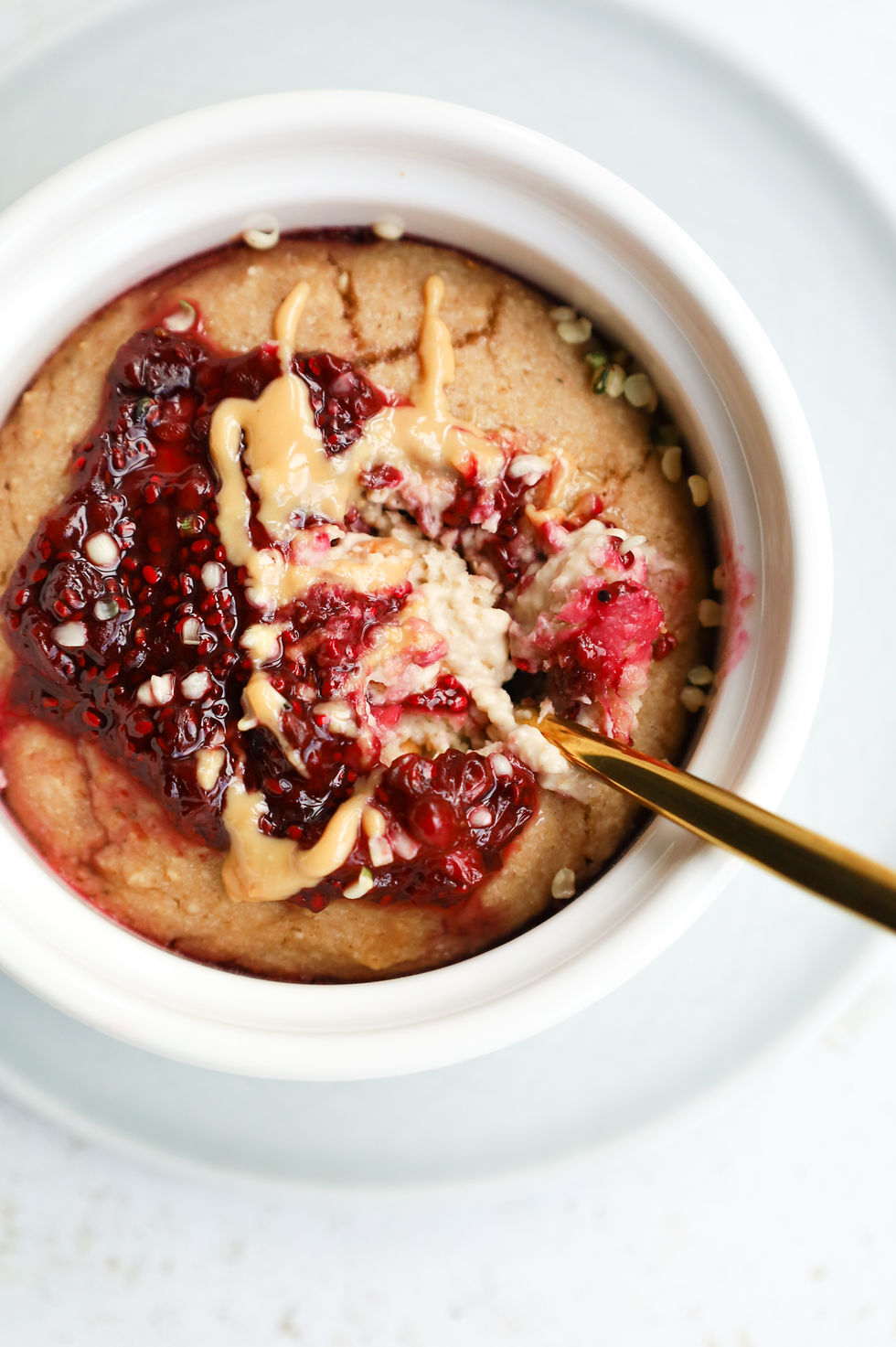 Peanut Butter baked oats recipe