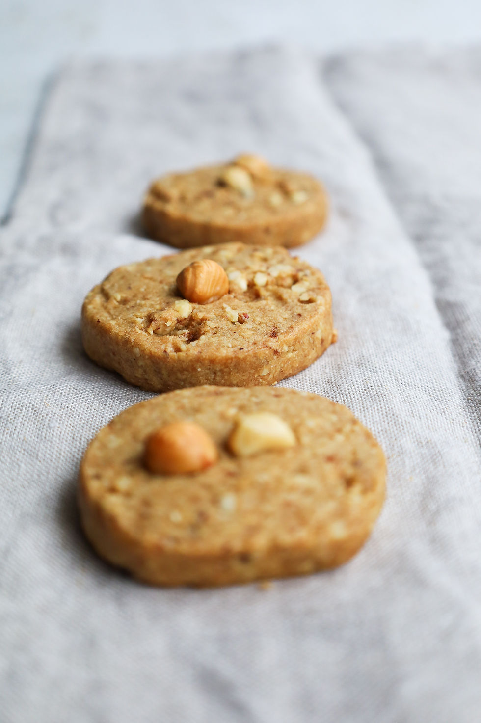 Vegan Hazelnut and Maple Biscuits