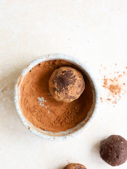 Raw Chocolate Brownie Bites
