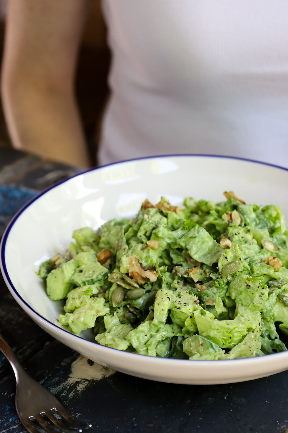 High-Protein Green Goddess Salad Recipe