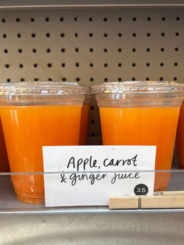 Apple, Carrot & Ginger Juice