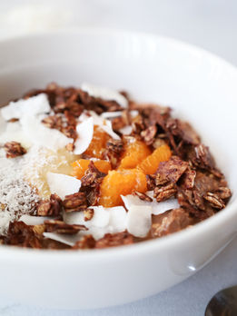 Coconut, Mandarin & Chocolate Protein Oats