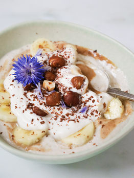 Banoffee pie buckwheat bowl