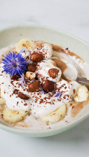 Banoffee pie buckwheat bowl