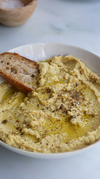 Lemony hummus