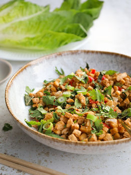 Vegan Tempeh Larb