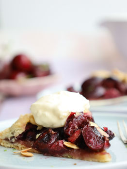 Cherry & Almond Galette