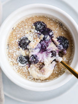Blueberry Baked Oats