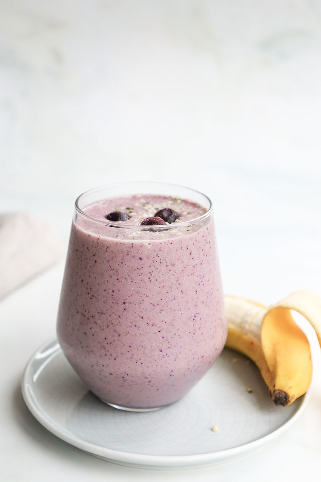 Blueberry Banana Smoothie