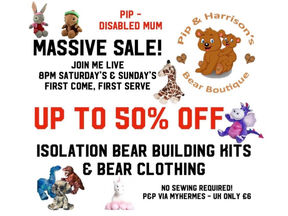 Bear Building @ Home from only £3 - Closing my Little Bear Boutique!