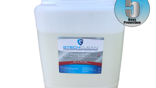 GTech Clean 5 Gallon Sanitizer Bottle