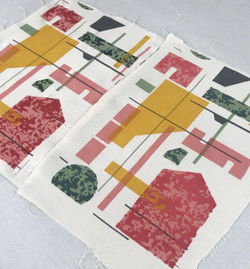 Screenprint on cotton