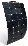 130 WATT YARI ESNEK GÜNEŞ PANELİ SUNPOWER HÜCRE