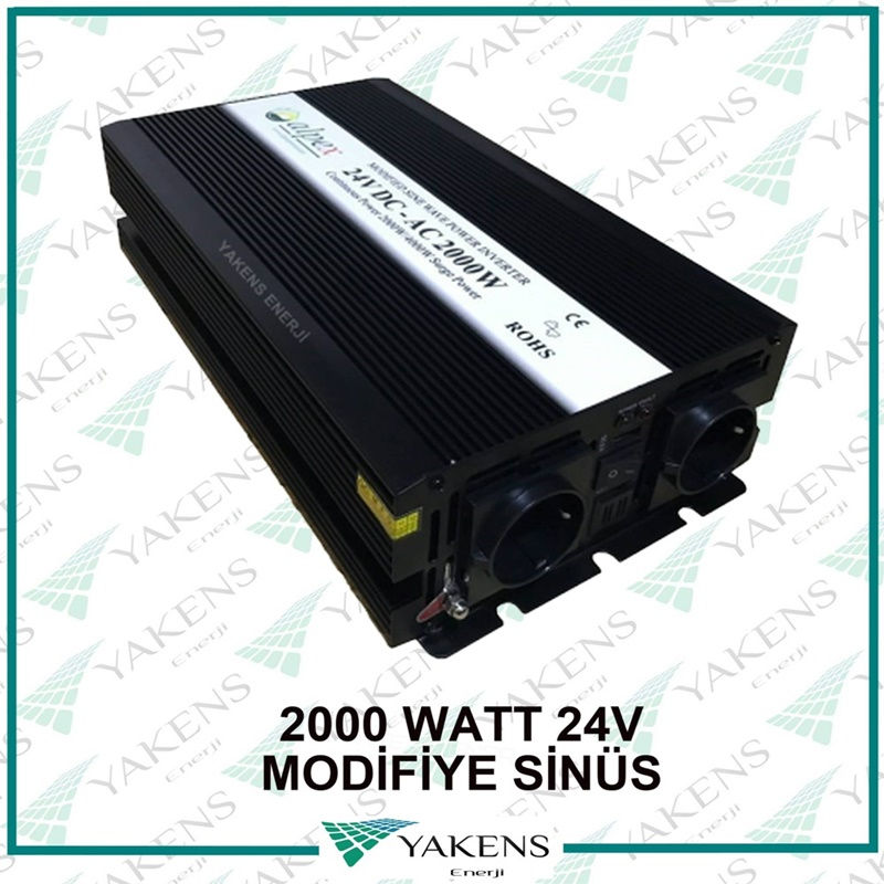 Alpex 2000 Watt 24 Volt Modifiye Sinüs İnverter
