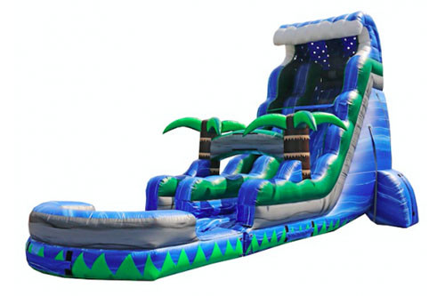 20 ft water slide bounce house