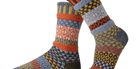 Solmate Wool Crew Sock Ponderosa