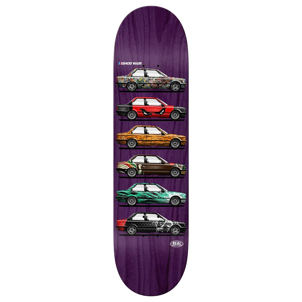 Real 8.25 Skate Shop Day 2025 Ishod Custom Ltd. Easy Rider Twin Tail V3