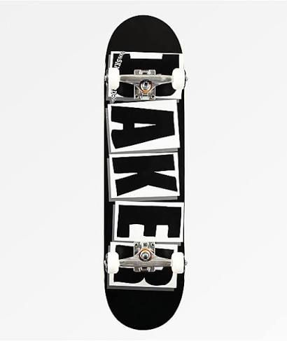 Baker 8.25 Brand Logo BLACK Complete