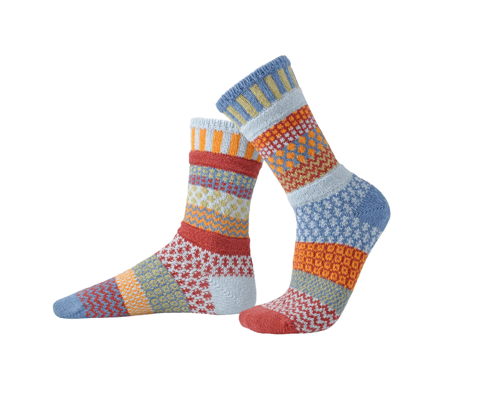 Solmate Crew Sock Fig