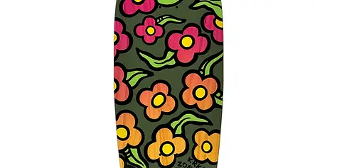 Krooked 10.75 Team Zogger Wildstyle Flowers Deck