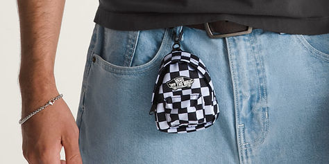 Vans Micro Old Skool Backpack Keyring