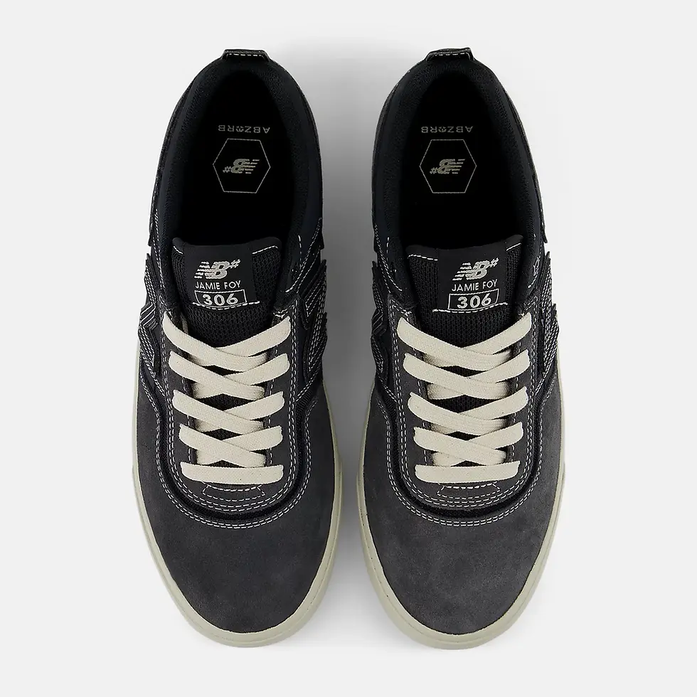 Thumbnail: New Balance Men's Numeric 306 Foy SOLID Dark Grey Sea Salt