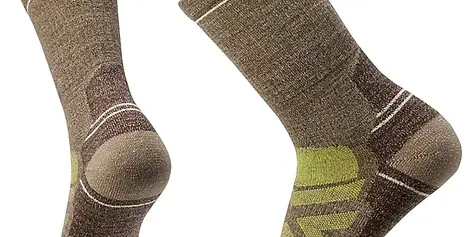 Smartwool Hike Light Cushion Crew Military Olive Fossil