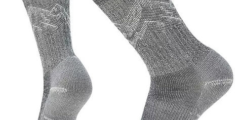 Smartwool Hike Classic Edition Light Cushion Mountain Pattern Black