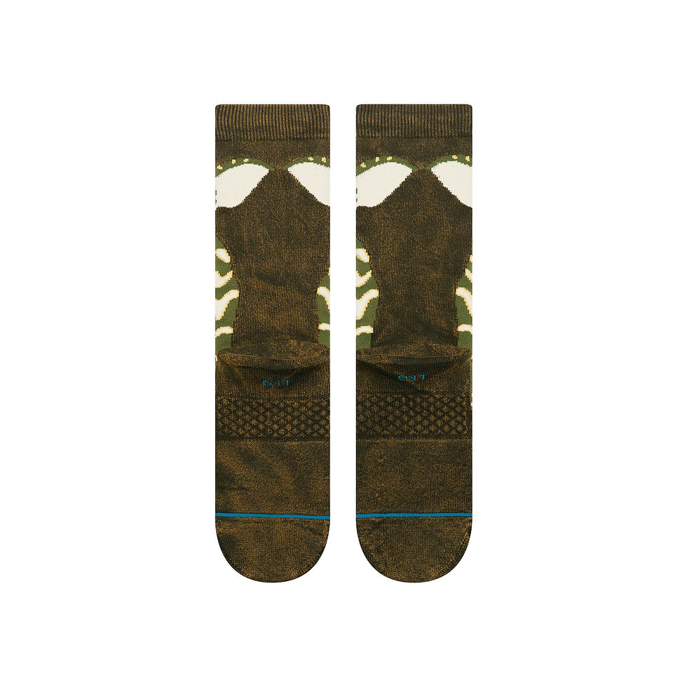 Thumbnail: Stance Stripe Gremlins Dark Green Crew