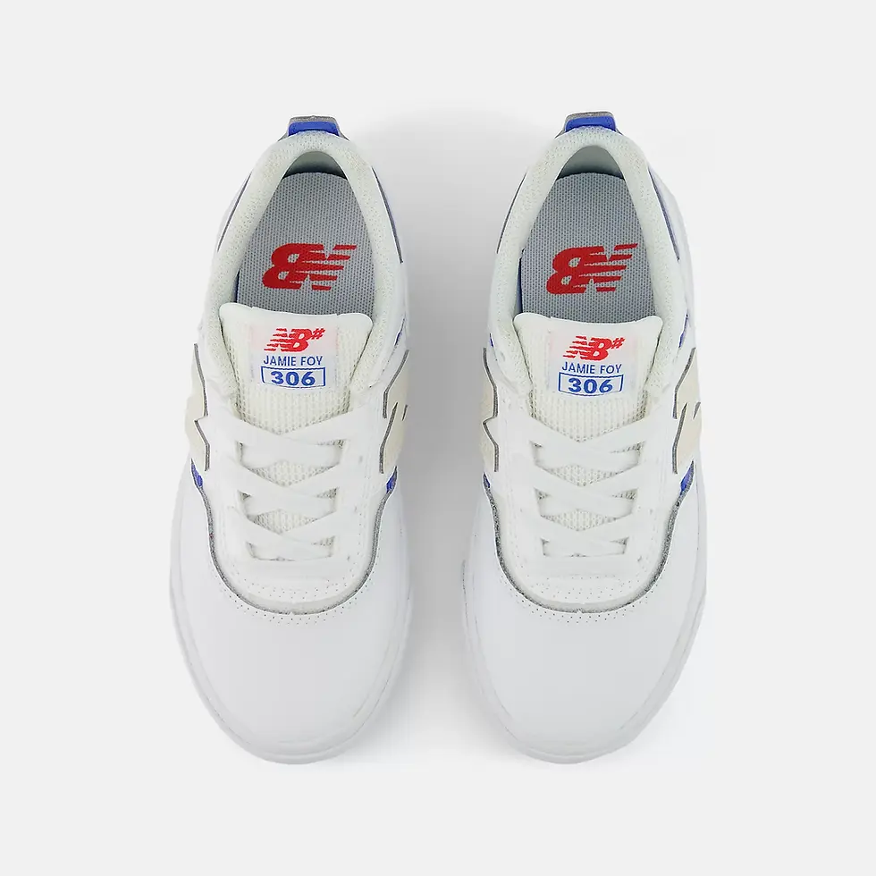Thumbnail: New Balance Men's Numeric 306 Foy WHITE ROYAL