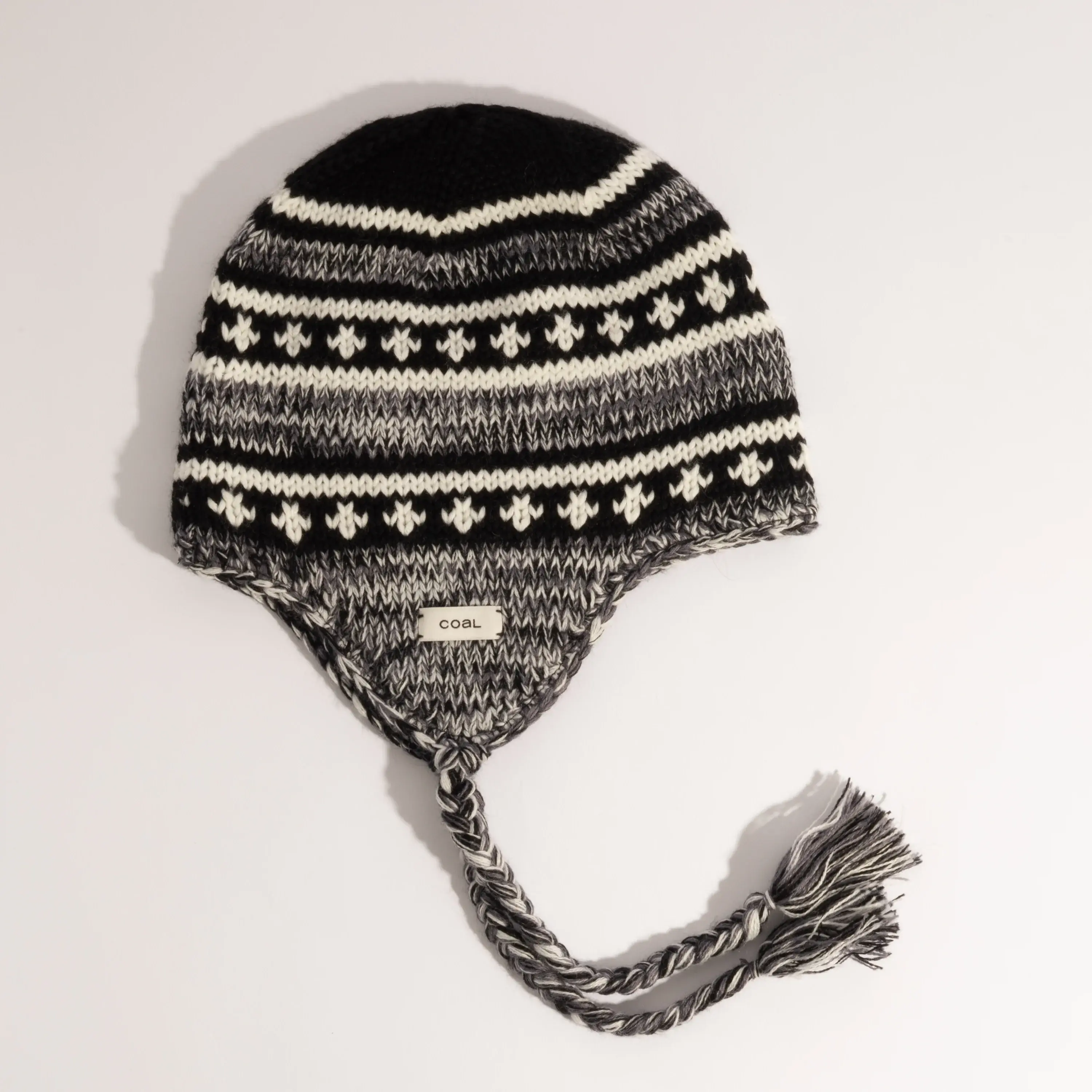 Coal Dori Black White Beanie