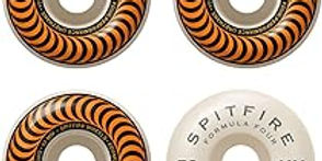 Spitfire F4 Classic 53mm 99a Natural Orange Wheel Set