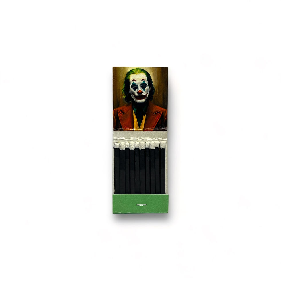 Thumbnail: Matchbook HERO/VILLAN Pop Culture Prints