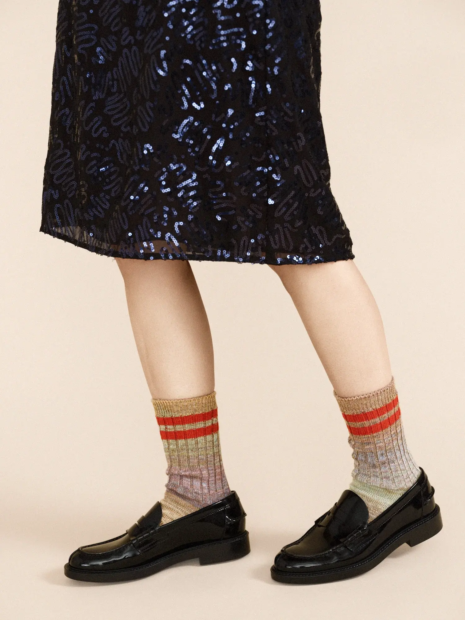 Hansel From Basel Cosmic Space Dye Varsity Crew Ruby