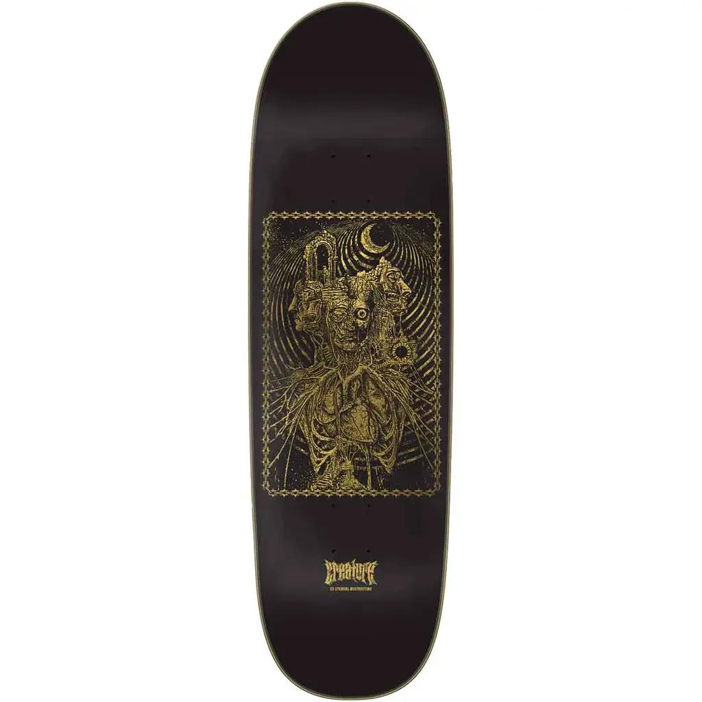 Creature 9.25 Fortress LG VX Egg Deck Skateboard Deck