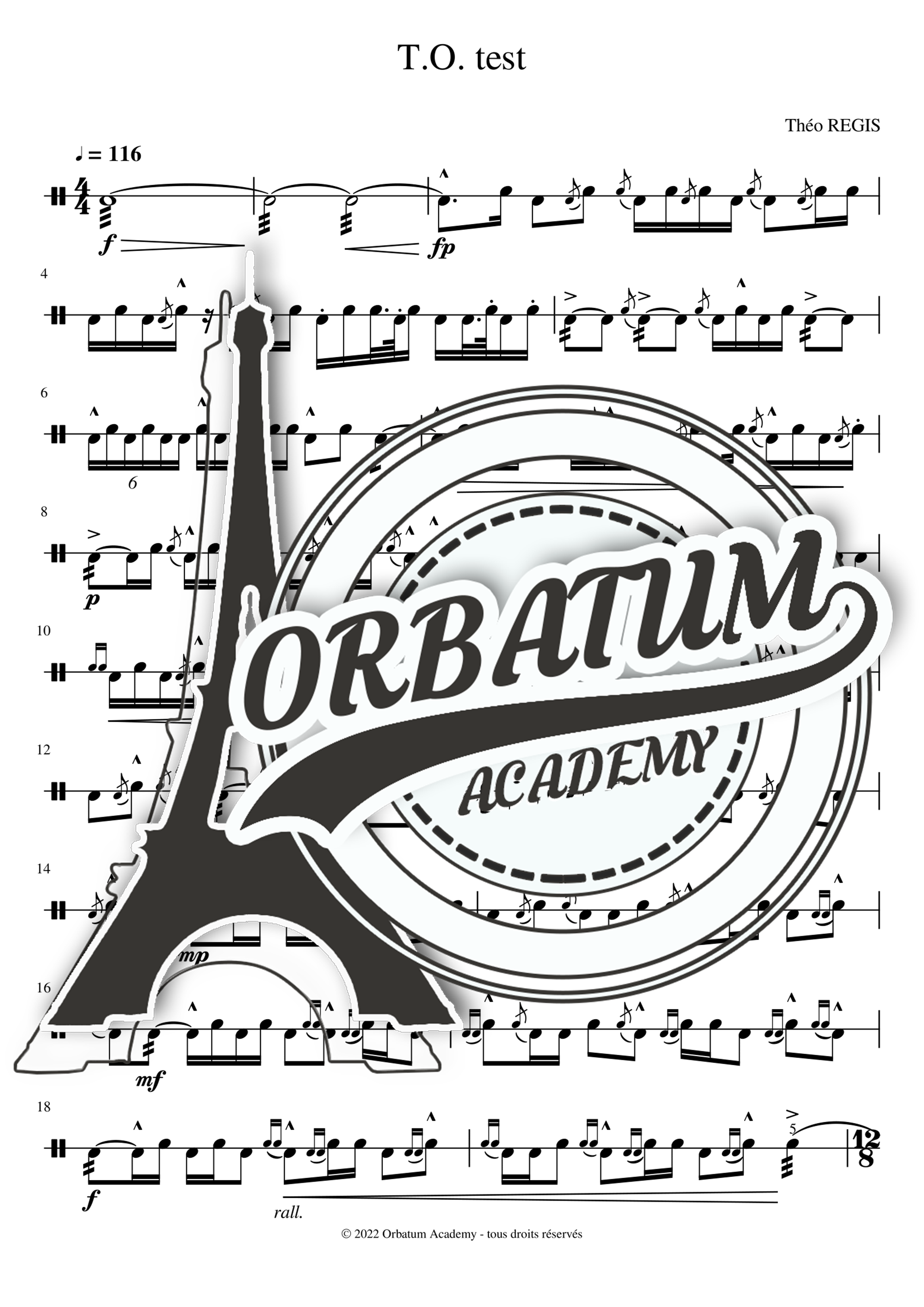 T.O. test - Théo REGIS