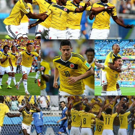 Colombia VS Grecia- Mundial Brasil 2014